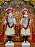 Parabrahma Bhagwan Shri Swaminarayan and Aksharbrahma Shri Gunatitanand Swami